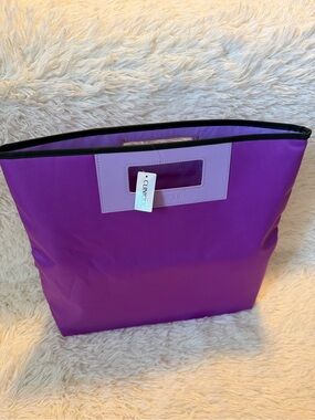 Clinique Two-Tone Purple Tote/Handbag